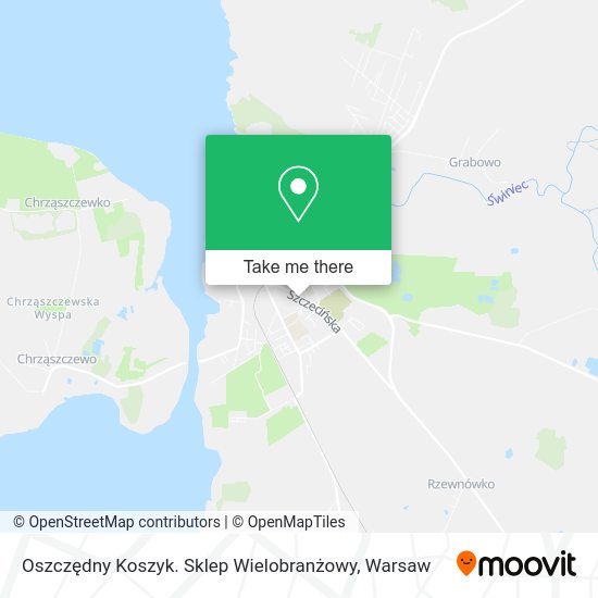 Oszczędny Koszyk. Sklep Wielobranżowy map