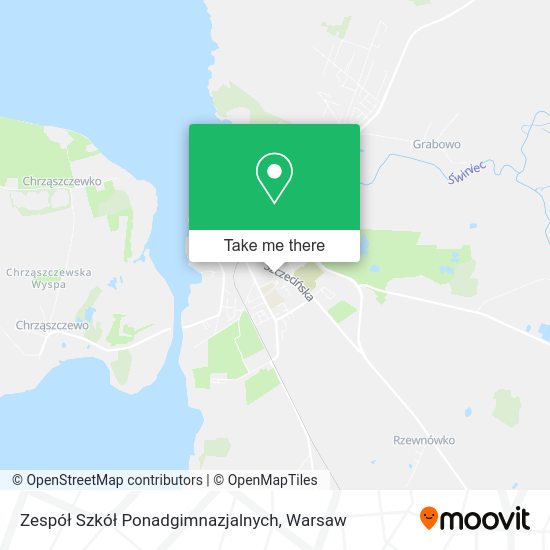 Zespół Szkół Ponadgimnazjalnych map