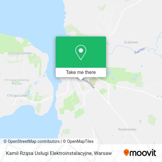 Kamil Rząsa Usługi Elektroinstalacyjne map