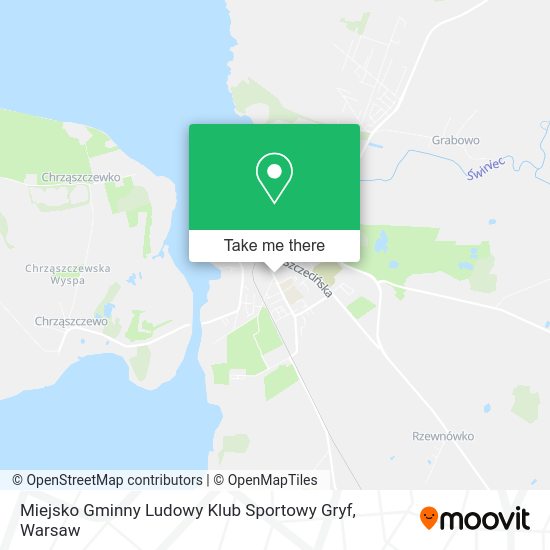 Miejsko Gminny Ludowy Klub Sportowy Gryf map