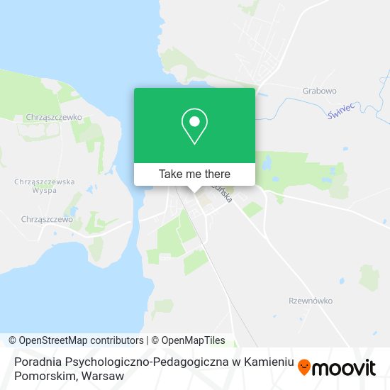 Poradnia Psychologiczno-Pedagogiczna w Kamieniu Pomorskim map