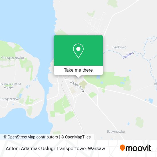 Antoni Adamiak Usługi Transportowe map