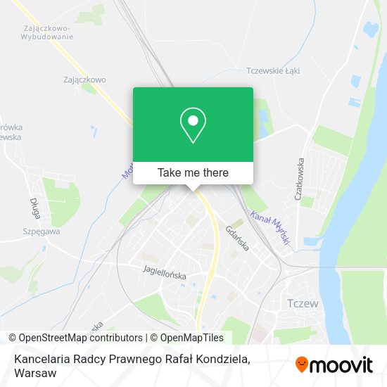 Kancelaria Radcy Prawnego Rafał Kondziela map