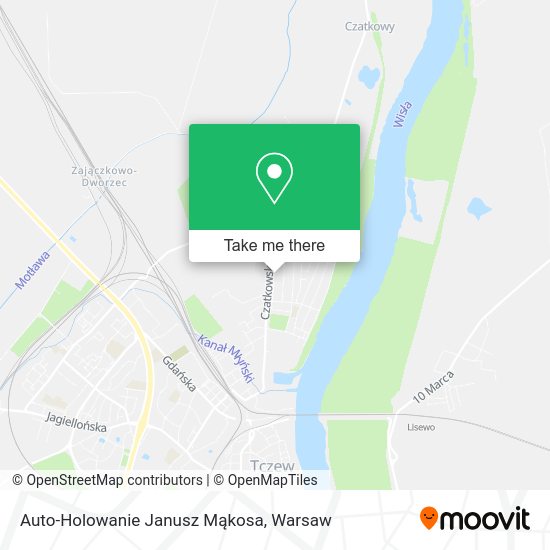 Auto-Holowanie Janusz Mąkosa map