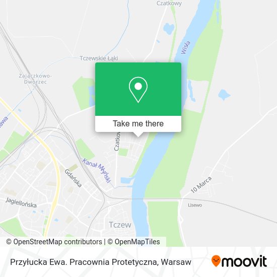 Przyłucka Ewa. Pracownia Protetyczna map