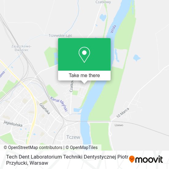 Tech Dent Laboratorium Techniki Dentystycznej Piotr Przyłucki map