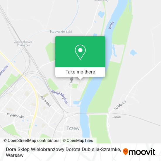 Dora Sklep Wielobranżowy Dorota Dubiella-Szramke map