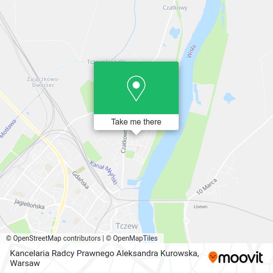 Kancelaria Radcy Prawnego Aleksandra Kurowska map