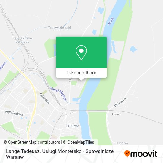 Lange Tadeusz. Usługi Montersko - Spawalnicze map