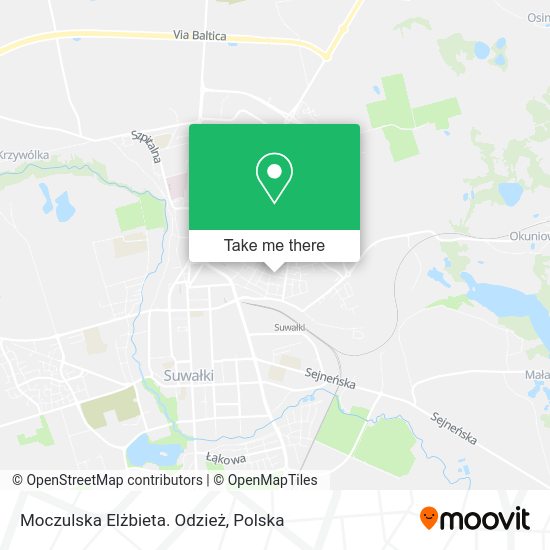 Moczulska Elżbieta. Odzież map