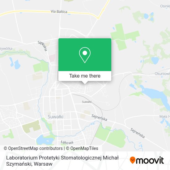 Laboratorium Protetyki Stomatologicznej Michał Szymański map