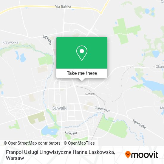 Franpol Usługi Lingwistyczne Hanna Łaskowska map