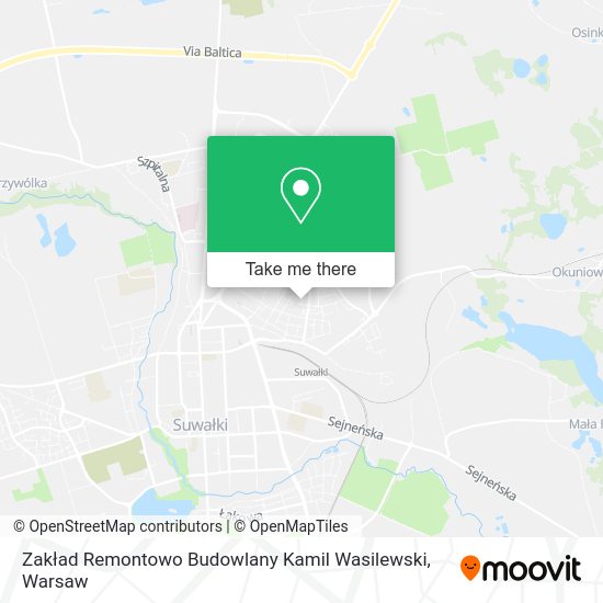 Zakład Remontowo Budowlany Kamil Wasilewski map