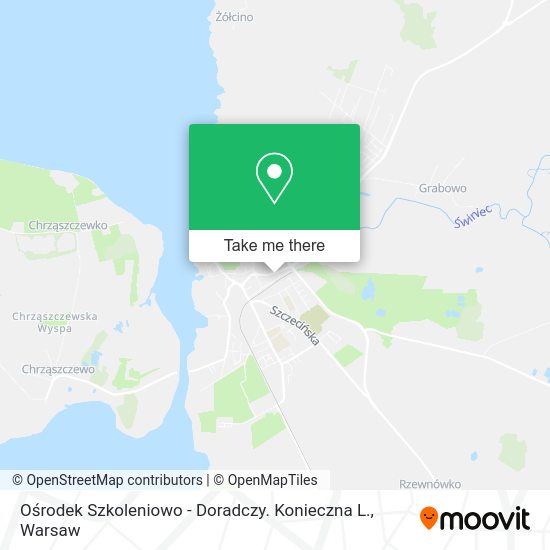 Ośrodek Szkoleniowo - Doradczy. Konieczna L. map