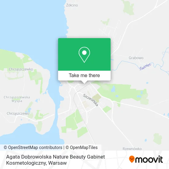 Карта Agata Dobrowolska Nature Beauty Gabinet Kosmetologiczny