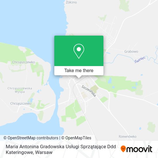 Maria Antonina Gradowska Usługi Sprzątające Ddd Kateringowe map