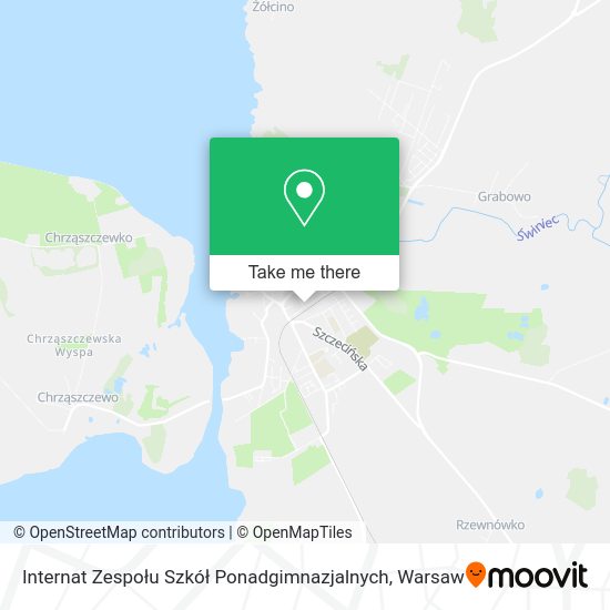 Internat Zespołu Szkół Ponadgimnazjalnych map