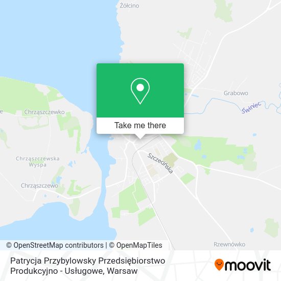 Patrycja Przybylowsky Przedsiębiorstwo Produkcyjno - Usługowe map