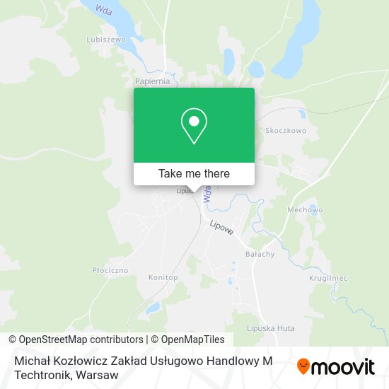 Michał Kozłowicz Zakład Usługowo Handlowy M Techtronik map