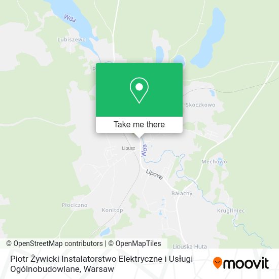 Piotr Żywicki Instalatorstwo Elektryczne i Usługi Ogólnobudowlane map