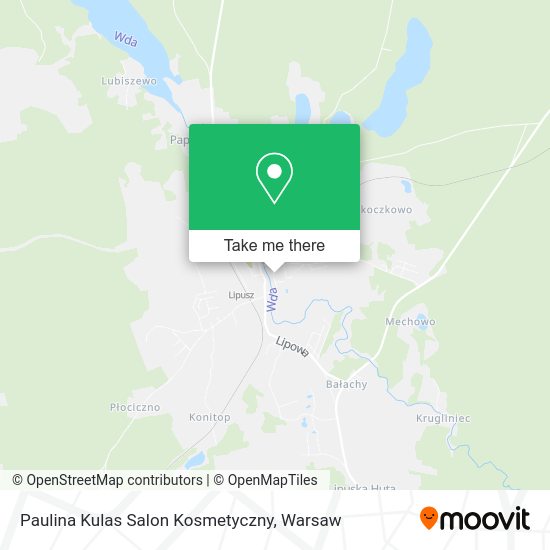 Paulina Kulas Salon Kosmetyczny map