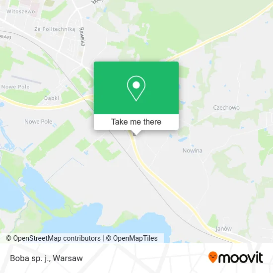 Карта Boba sp. j.