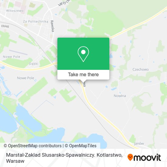 Marstal-Zaklad Slusarsko-Spawalniczy. Kotlarstwo map