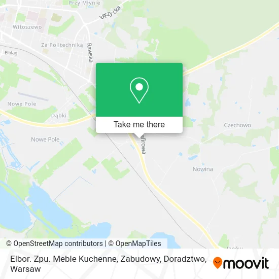 Карта Elbor. Zpu. Meble Kuchenne, Zabudowy, Doradztwo