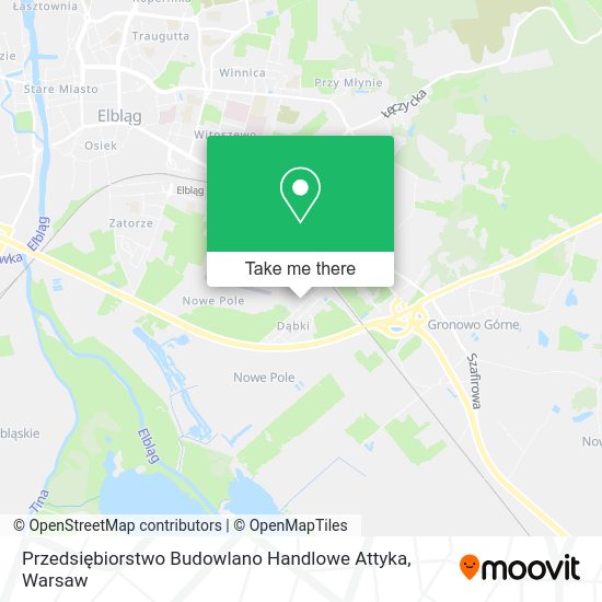 Przedsiębiorstwo Budowlano Handlowe Attyka map