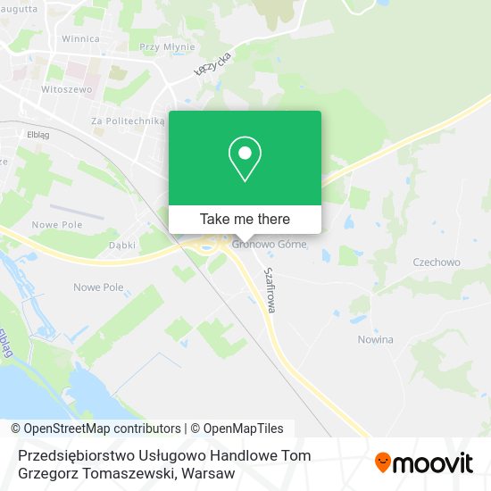 Przedsiębiorstwo Usługowo Handlowe Tom Grzegorz Tomaszewski map