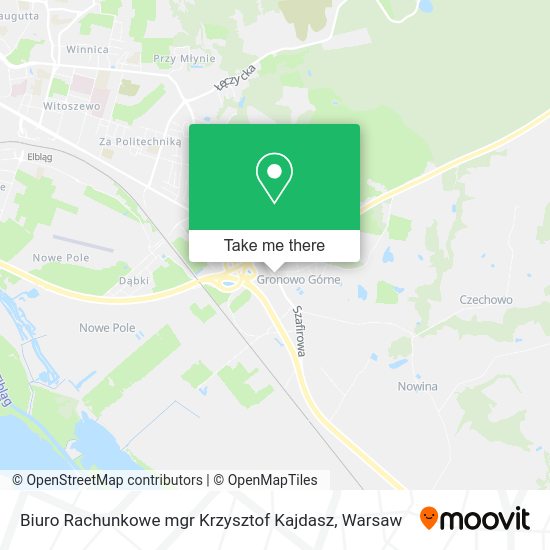 Biuro Rachunkowe mgr Krzysztof Kajdasz map