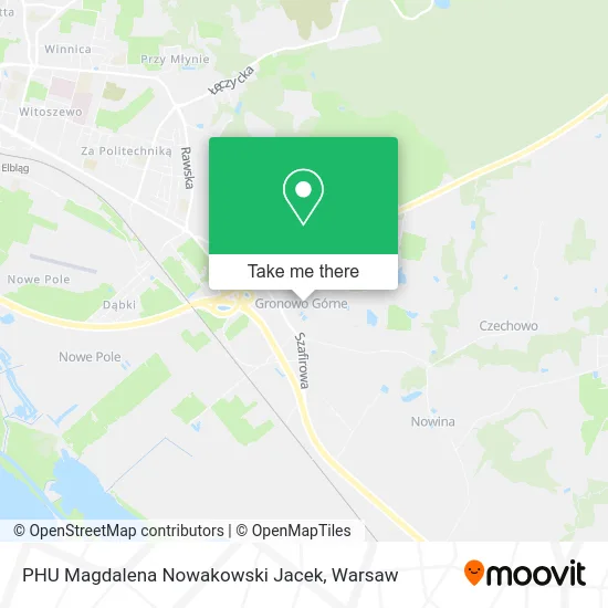 Карта PHU Magdalena Nowakowski Jacek