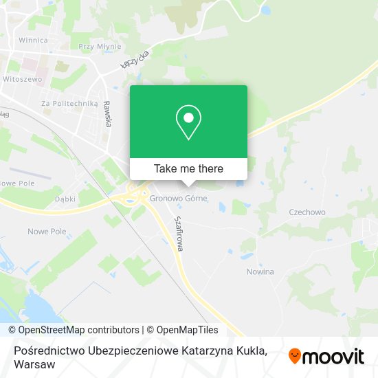 Pośrednictwo Ubezpieczeniowe Katarzyna Kukla map