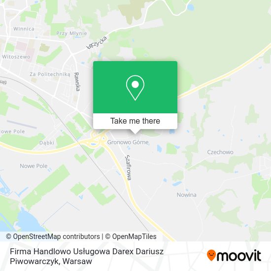 Firma Handlowo Usługowa Darex Dariusz Piwowarczyk map