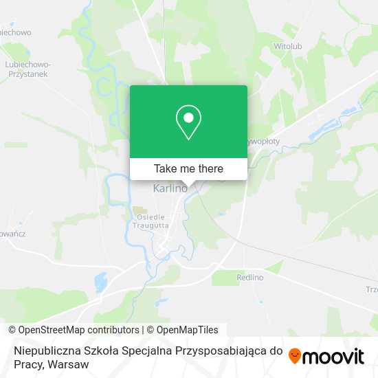 Niepubliczna Szkoła Specjalna Przysposabiająca do Pracy map