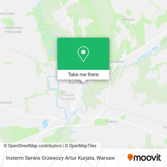 Insterm Serwis Grzewczy Artur Kurjata map