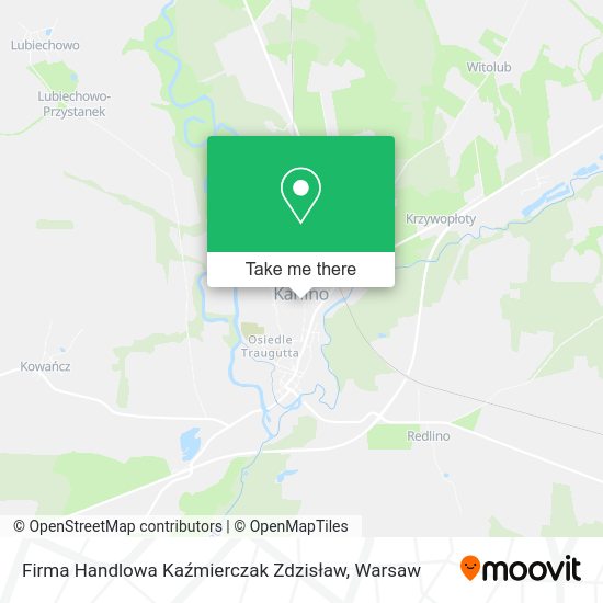 Firma Handlowa Kaźmierczak Zdzisław map