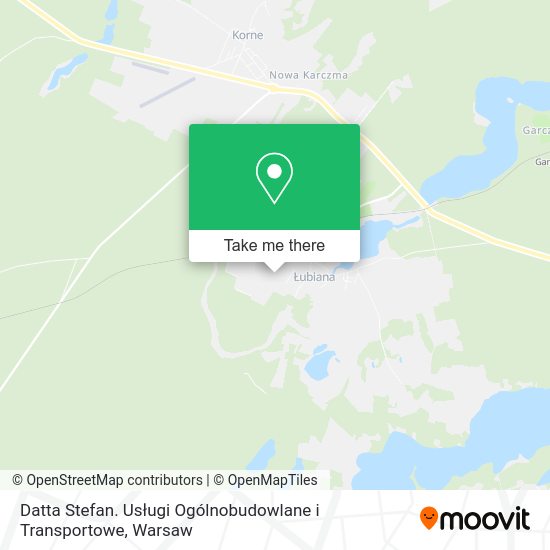 Datta Stefan. Usługi Ogólnobudowlane i Transportowe map