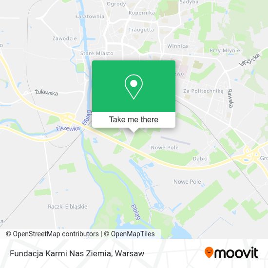 Fundacja Karmi Nas Ziemia map