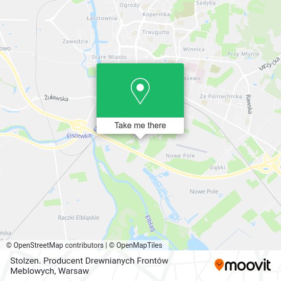 Stolzen. Producent Drewnianych Frontów Meblowych map