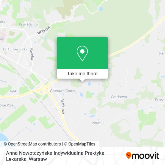 Anna Nowotczyńska Indywidualna Praktyka Lekarska map