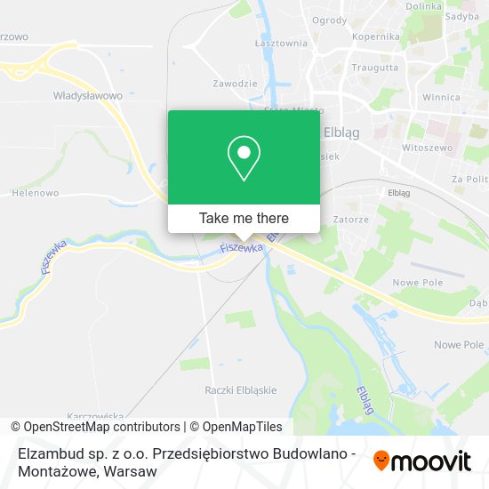 Elzambud sp. z o.o. Przedsiębiorstwo Budowlano - Montażowe map