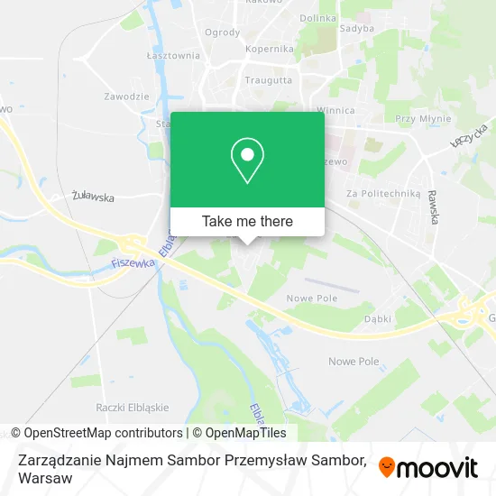Карта Zarządzanie Najmem Sambor Przemysław Sambor