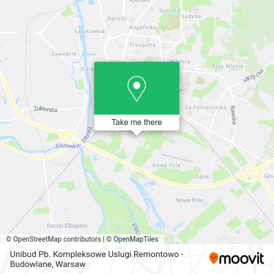 Unibud Pb. Kompleksowe Uslugi Remontowo - Budowlane map