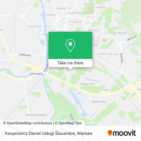 Kasprowicz Daniel Usługi Ślusarskie map