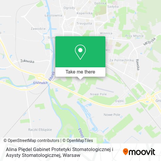 Alina Piędel Gabinet Protetyki Stomatologicznej i Asysty Stomatologicznej map