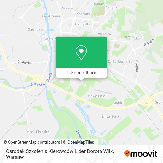 Ośrodek Szkolenia Kierowców Lider Dorota Wilk map