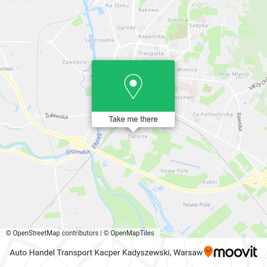 Карта Auto Handel Transport Kacper Kadyszewski