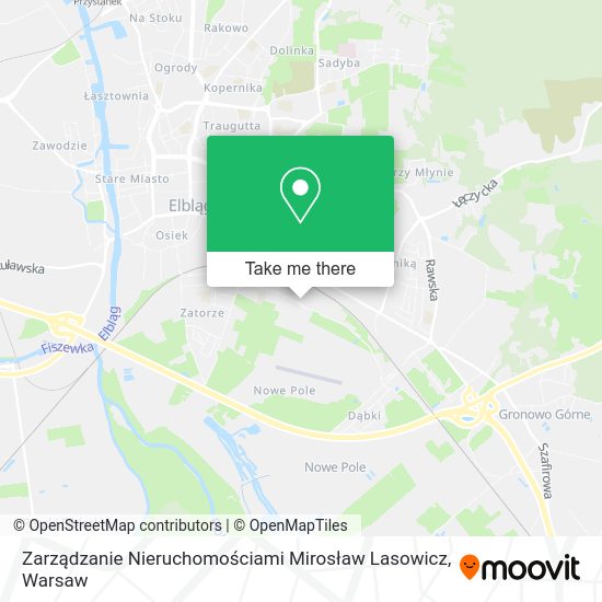 Zarządzanie Nieruchomościami Mirosław Lasowicz map