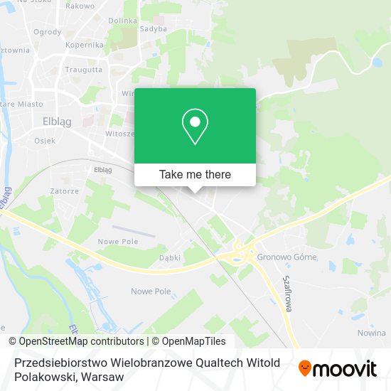 Przedsiebiorstwo Wielobranzowe Qualtech Witold Polakowski map